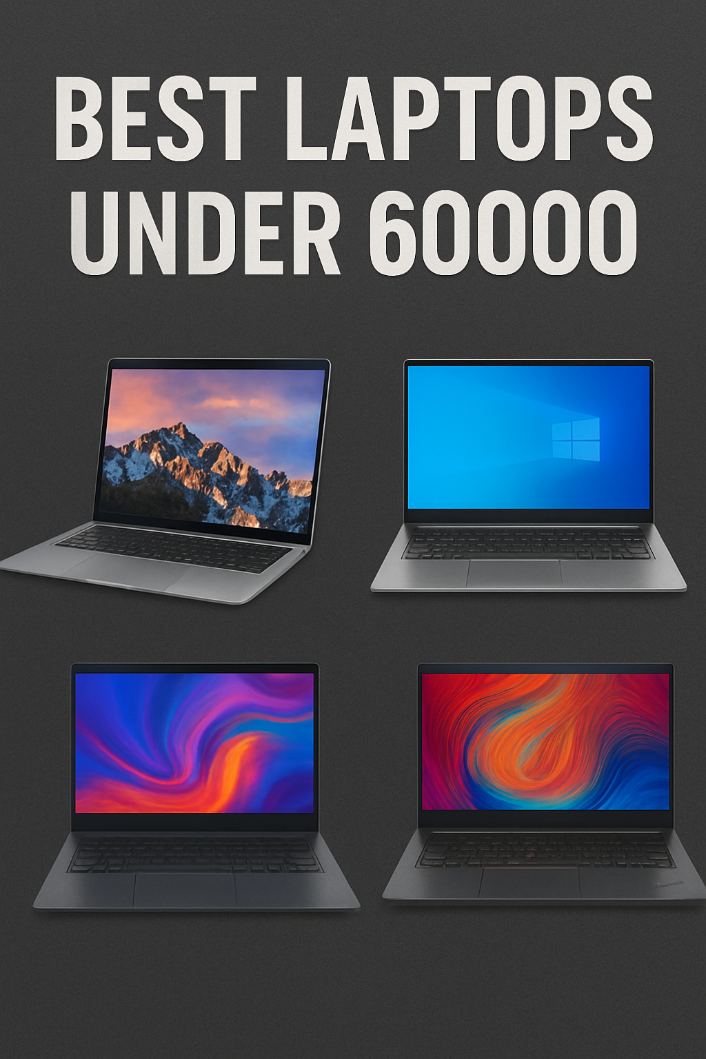 Best Laptops Under 60000