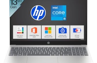 Hp 15, 13Th Gen Intel Core I5-1335U Laptop (16Gb Ddr4,512Gb Ssd) Anti-Glare, Micro-Edge,15.6”/39.6Cm, Fhd, Win11,M365,Office24, Silver,1.59Kg, Iris Xe Graphics, Fhd Camera W/Privacy Shutter, Fd0577Tu