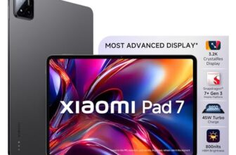 Xiaomi Pad 7 |Qualcomm Snapdragon 7+ Gen 3 |28.35Cm(11.16″) Display |12Gb, 256Gb |3.2K Crystalres Display |Hyperos 2 |68 Billion+ Colours |Dolby Vision Atmos |Quad Speakers |Wi-Fi 6E |Graphite Grey