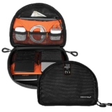 Urban Wolf Tech Pouch: The All-In-One Waterproof Travel Organizer For Cables, Adapters, Chargers, Power Banks, Sd Cards, Hard Drives And Other Tech Essentials-Portable Zippered Gadgets Organizer